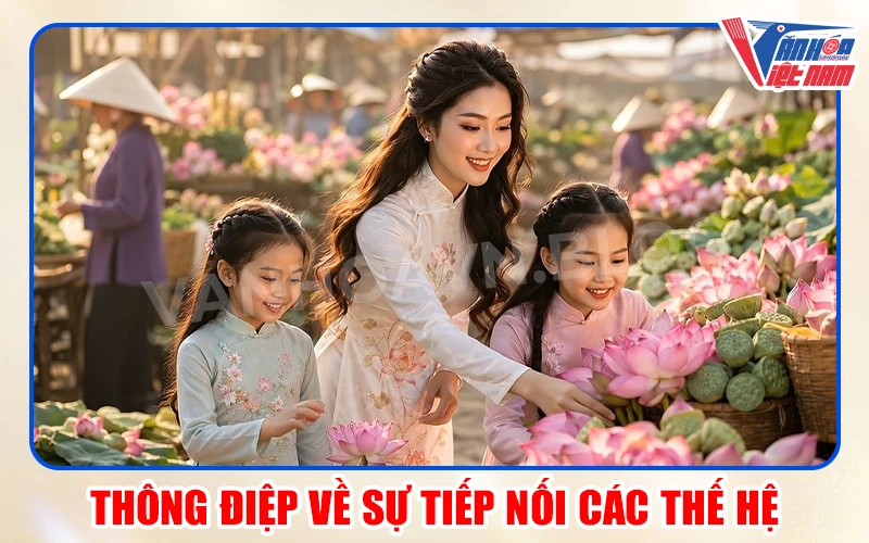 Thông điệp từ ca khúc hoa sen việt nam