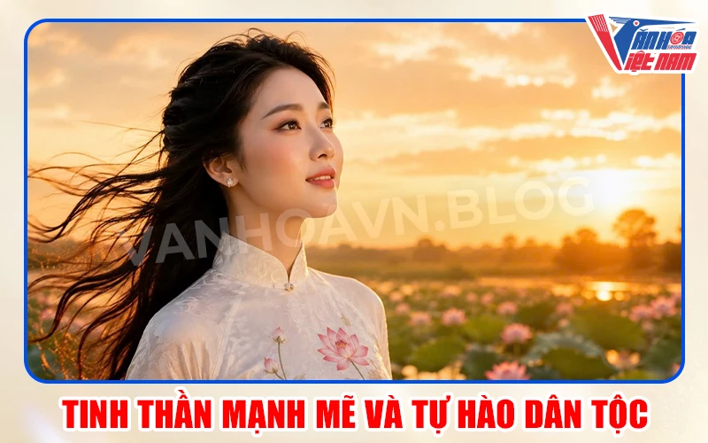 Tinh thần mạnh mẽ và tự hào dân tộc