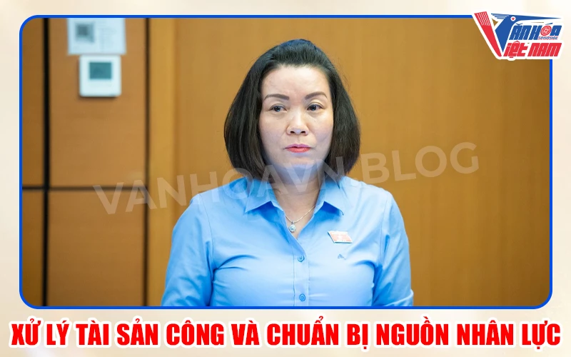 Xử lý tài sản công và chuẩn bị nguồn nhân lực
