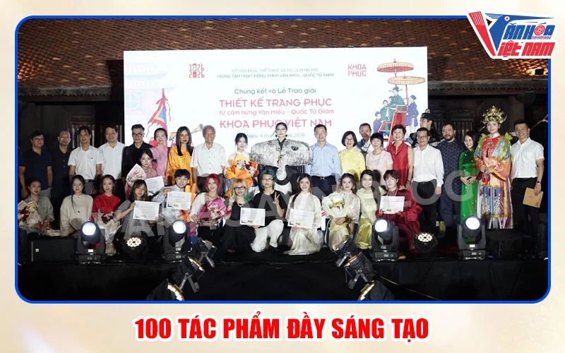 100 tác phẩm tham dự cuộc thi Khoa phục Việt Nam