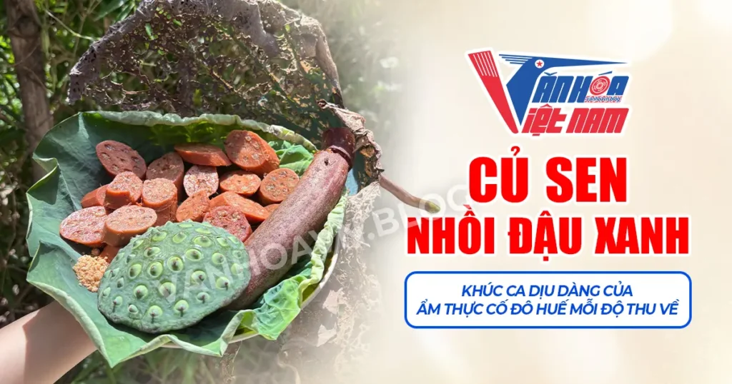 Củ Sen Nhồi Đậu Xanh