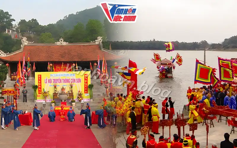 Hình ảnh lễ hội Côn Sơn Kiếp Bạc