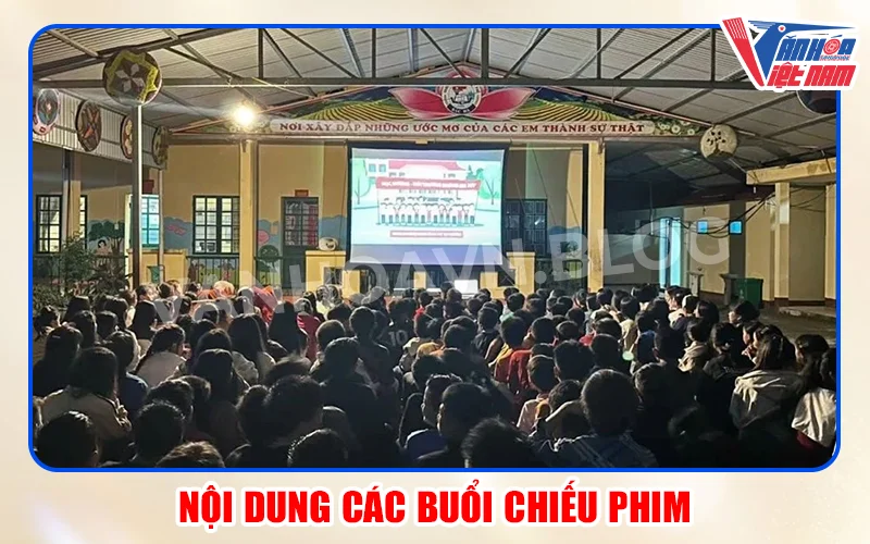 Nội dung các buổi chiếu phim