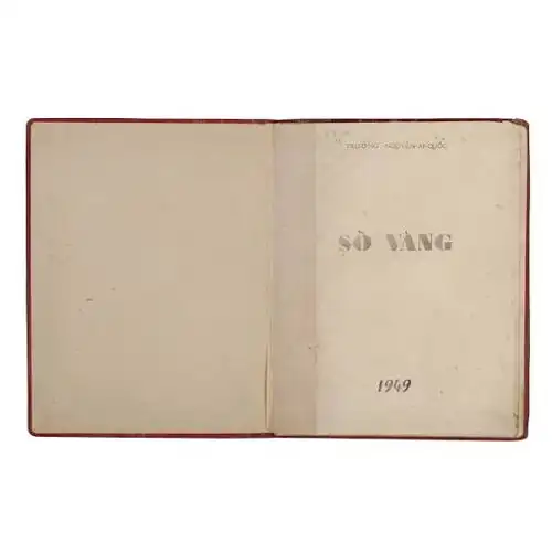 Sổ vàng Trường Nguyễn Ái Quốc