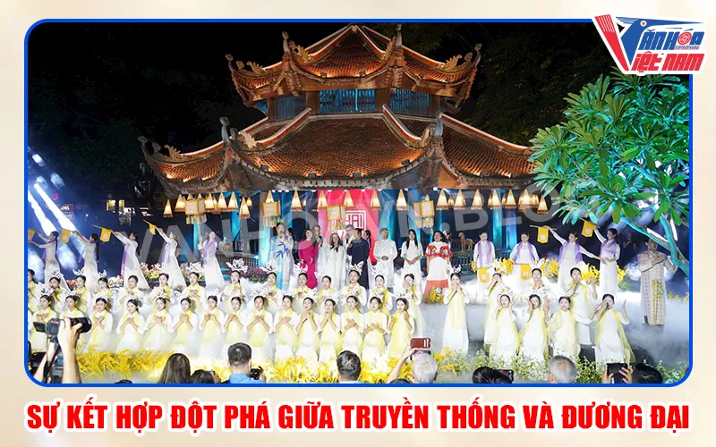 “Khai Văn” là sự kết hợp giữa các loại hình nghệ thuật truyền thống với ngôn ngữ biểu đạt đương đại