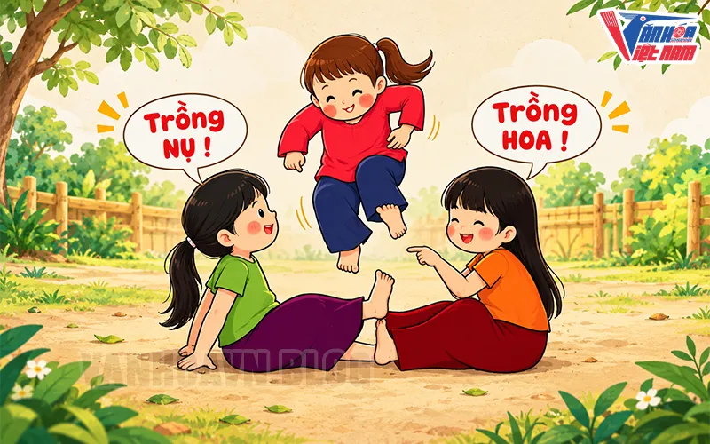 Cách chơi trồng nụ trồng hoa