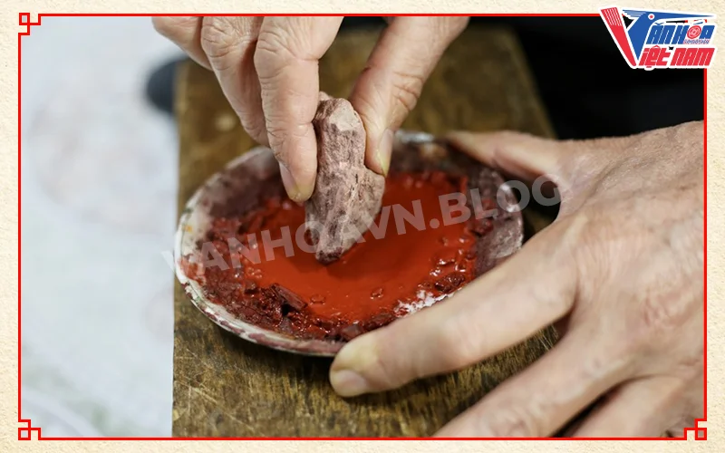 Công đoạn chế màu