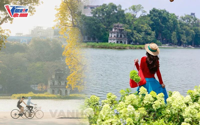 Du lịch Hà Nội vào mùa thu Hồ Gươm