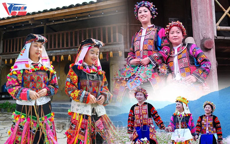 Trang phục dân tộc Lô Lô Hoa