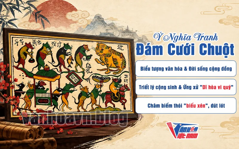Ý nghĩa bức tranh Đám cưới chuột